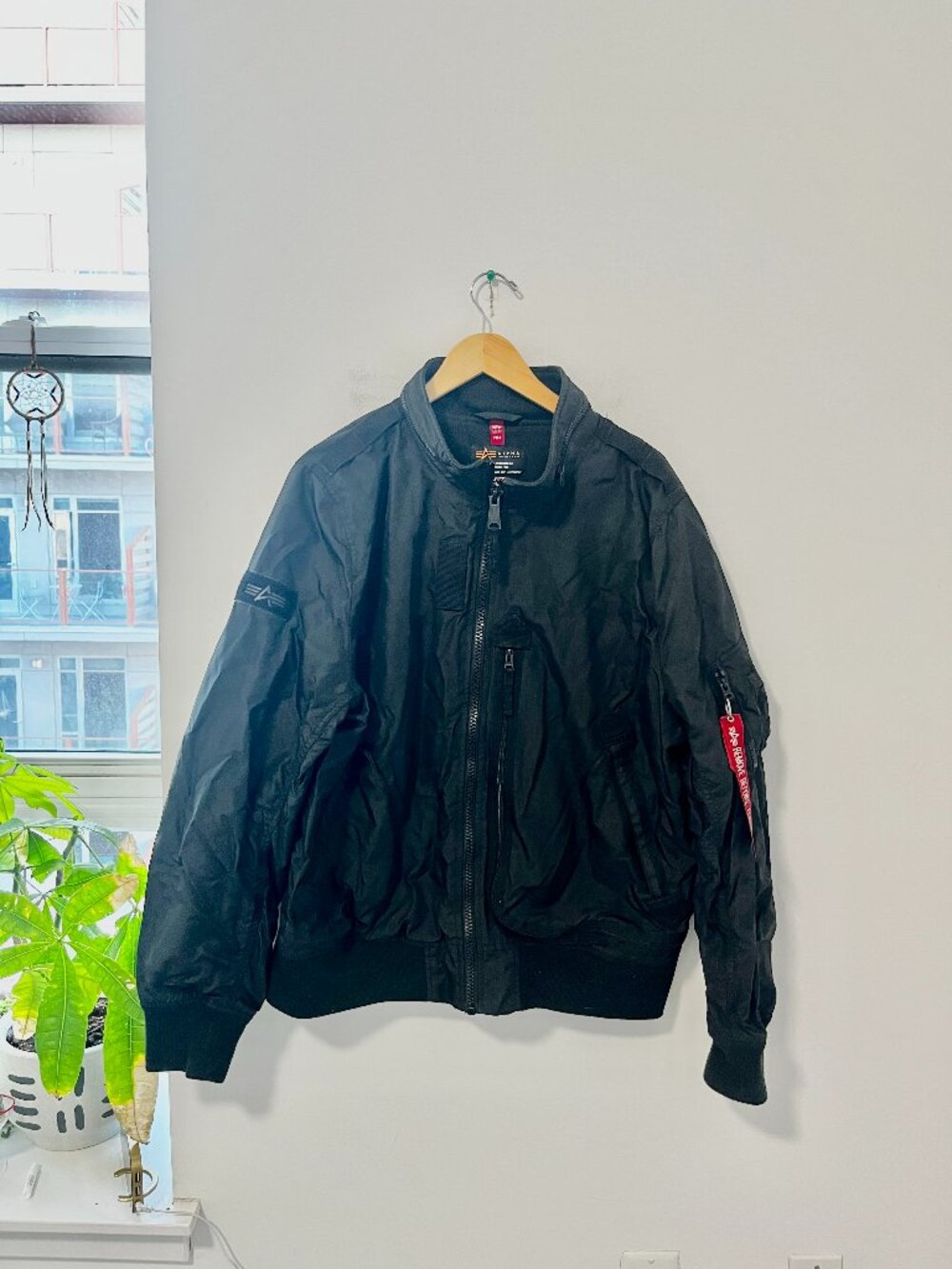 Alpha Industries Men's MA-1 Flight Bomber Jacket Size 2XL